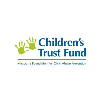 Blue, green, and white logo for Children's Trust Fund.