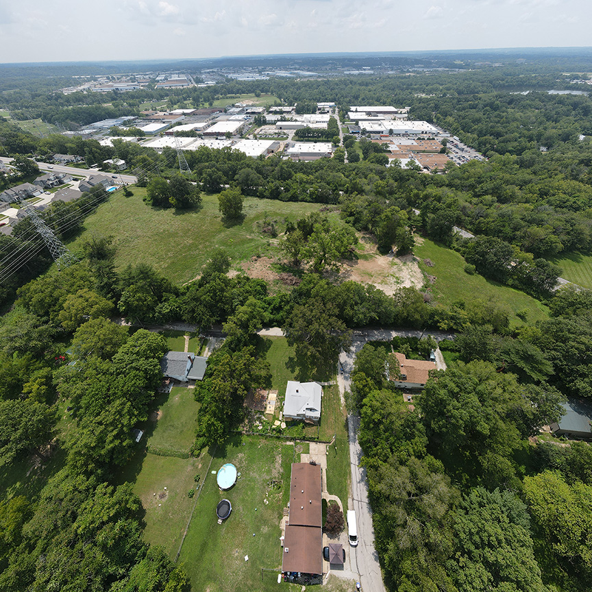 aerial view